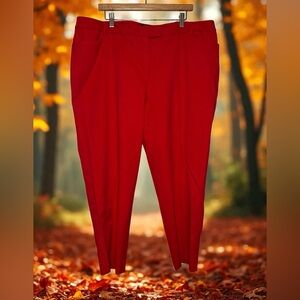 Talbots Bold Red Pants‎ size 22W